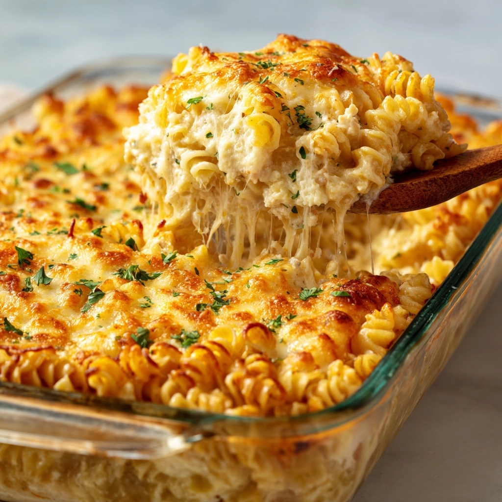 Buffalo Chicken Pasta Bake Recipe - Recipe Image
