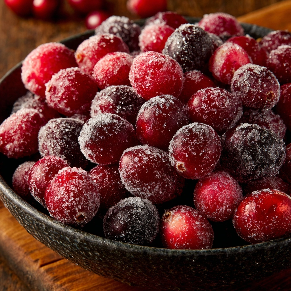 Candied Cranberries Recipe - Recipe Image