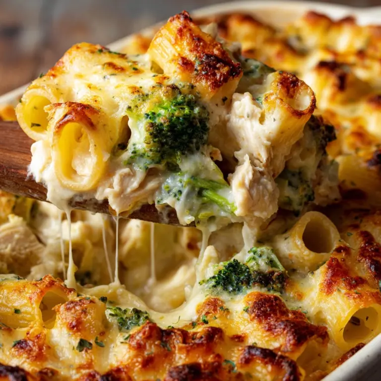 Chicken Broccoli Alfredo Bake Recipe