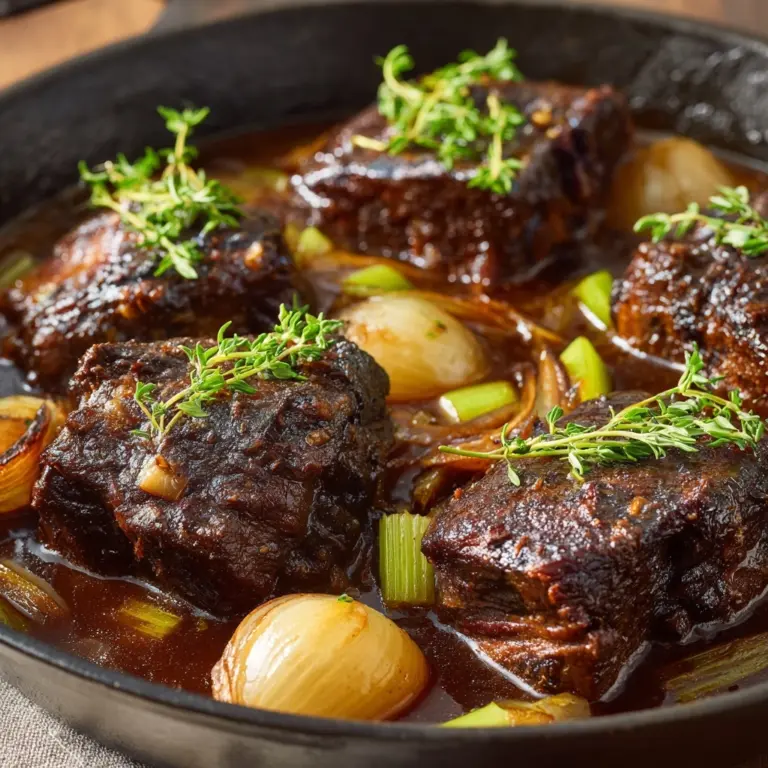 Belgian-Style Slow-Cooked Beef Stew Recipe