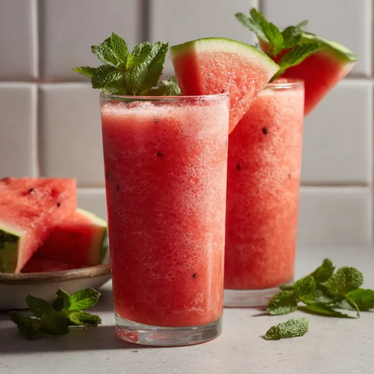 Watermelon Smoothie Recipe