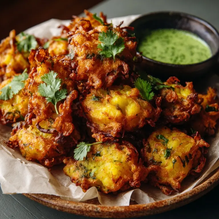Crispy Vegetable Pakoras Recipe