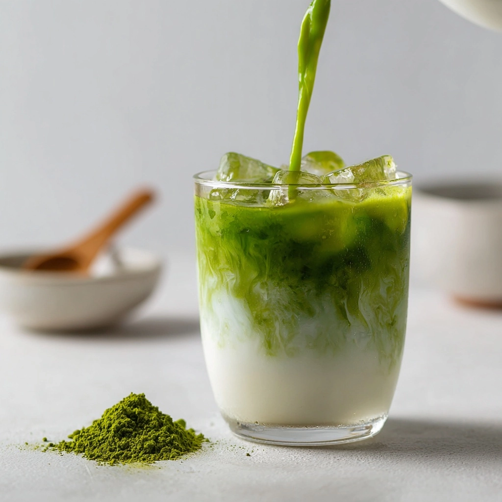 Iced Matcha Latte Recipe - Recipe Image