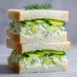 Creamy Cucumber Tea Sandwiches Recipe