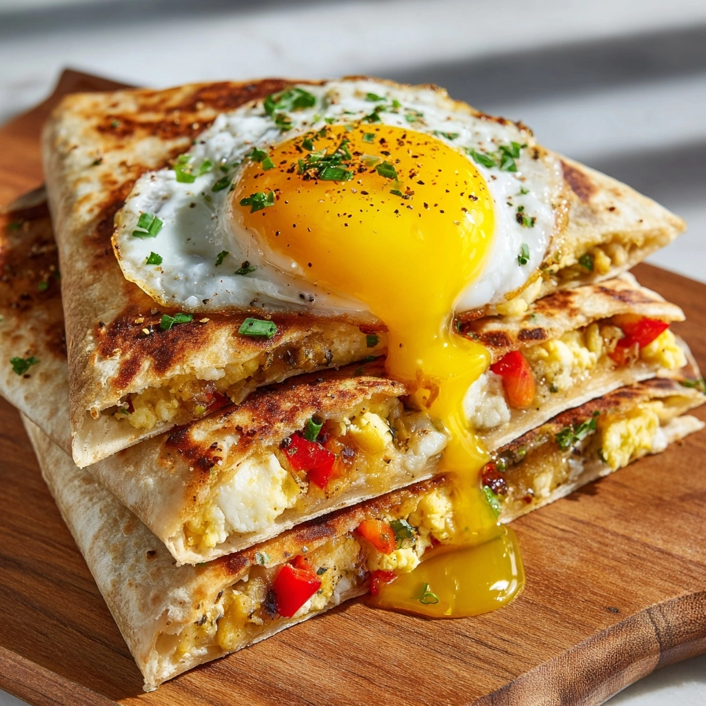 Fried Egg Quesadilla Recipe - Recipe Image