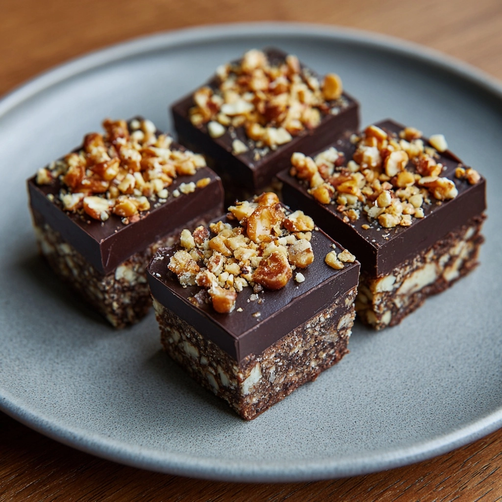 Caramel Chocolate Crunch Bars Recipe - Recipe Image