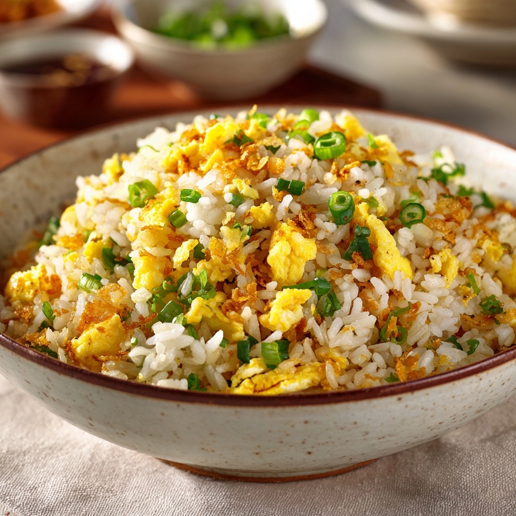 Garlic Fried Rice Recipe - Recipe Image