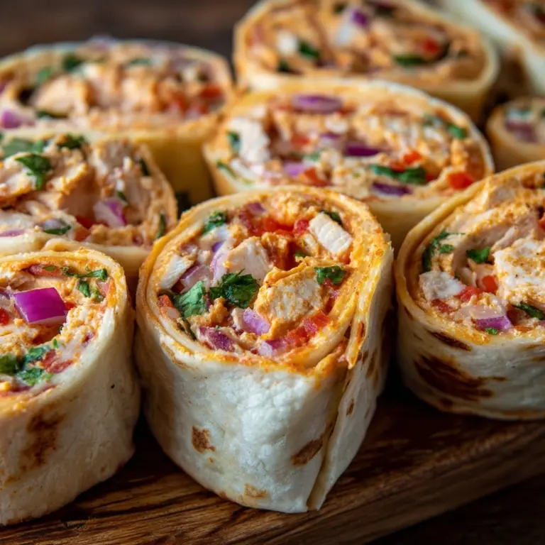 Mexican Chicken Pinwheels Recipe