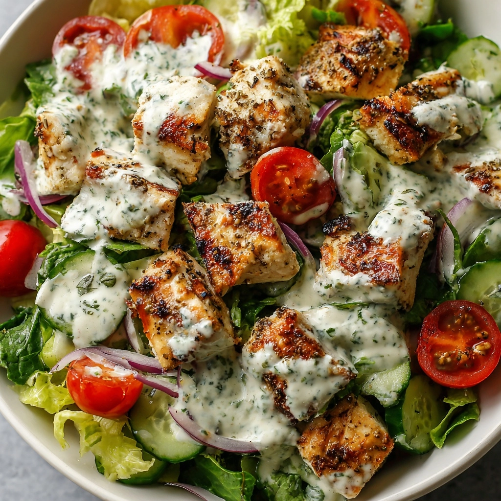 Tzatziki Chicken Salad: An Incredible Ultimate Recipe - Recipe Image