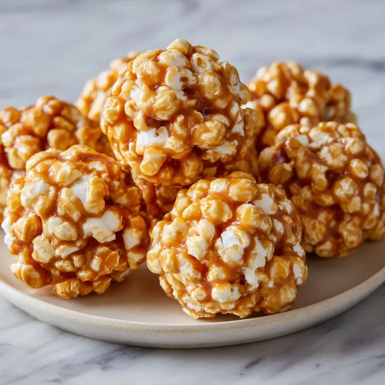 Caramel Popcorn Balls Recipe