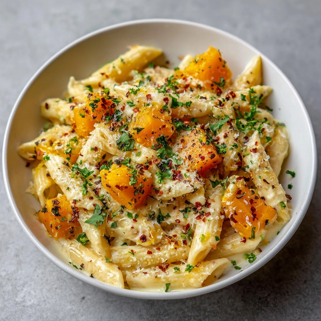 Butternut Squash Pasta Recipe - Recipe Image