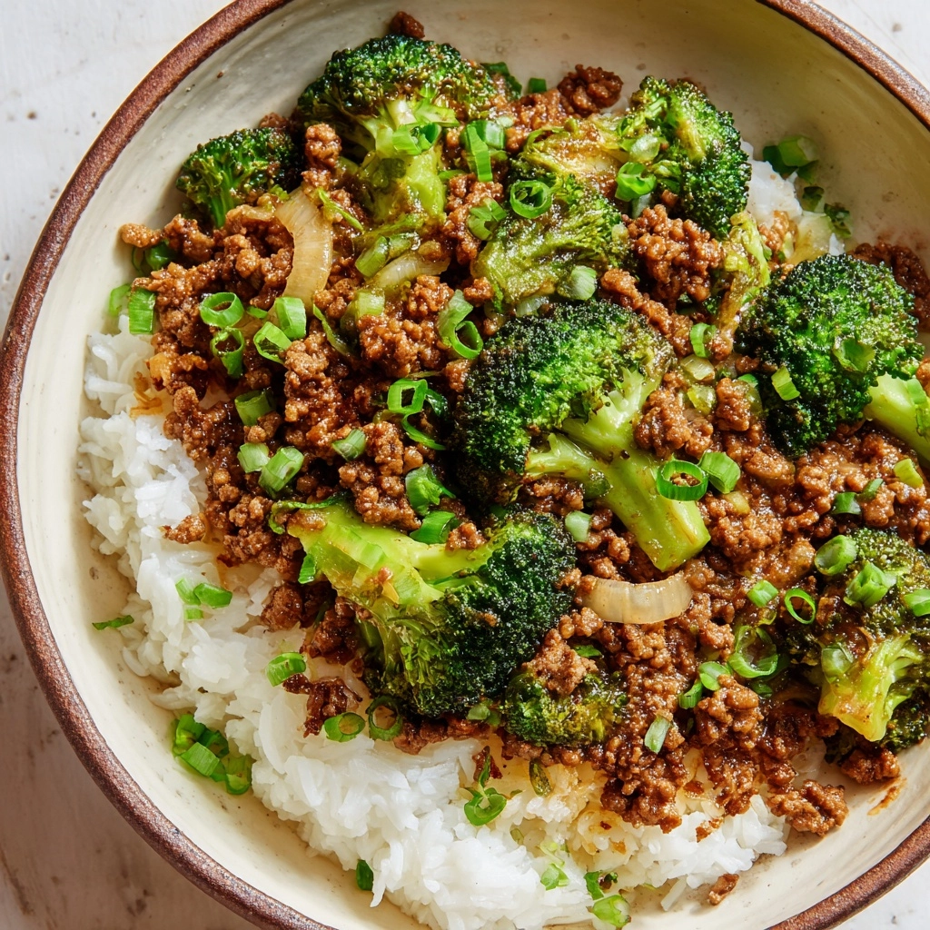 Ground Beef and Broccoli Stir Fry Recipe - Recipe Image