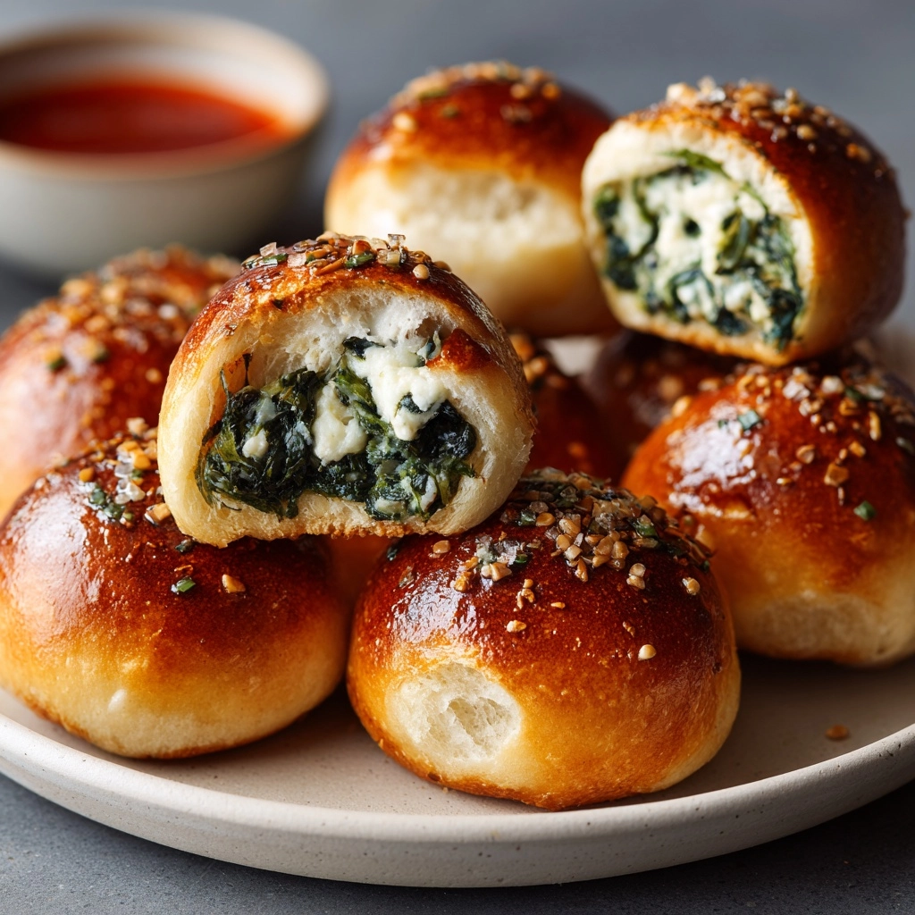 Spinach and Ricotta Rolls Recipe - Recipe Image