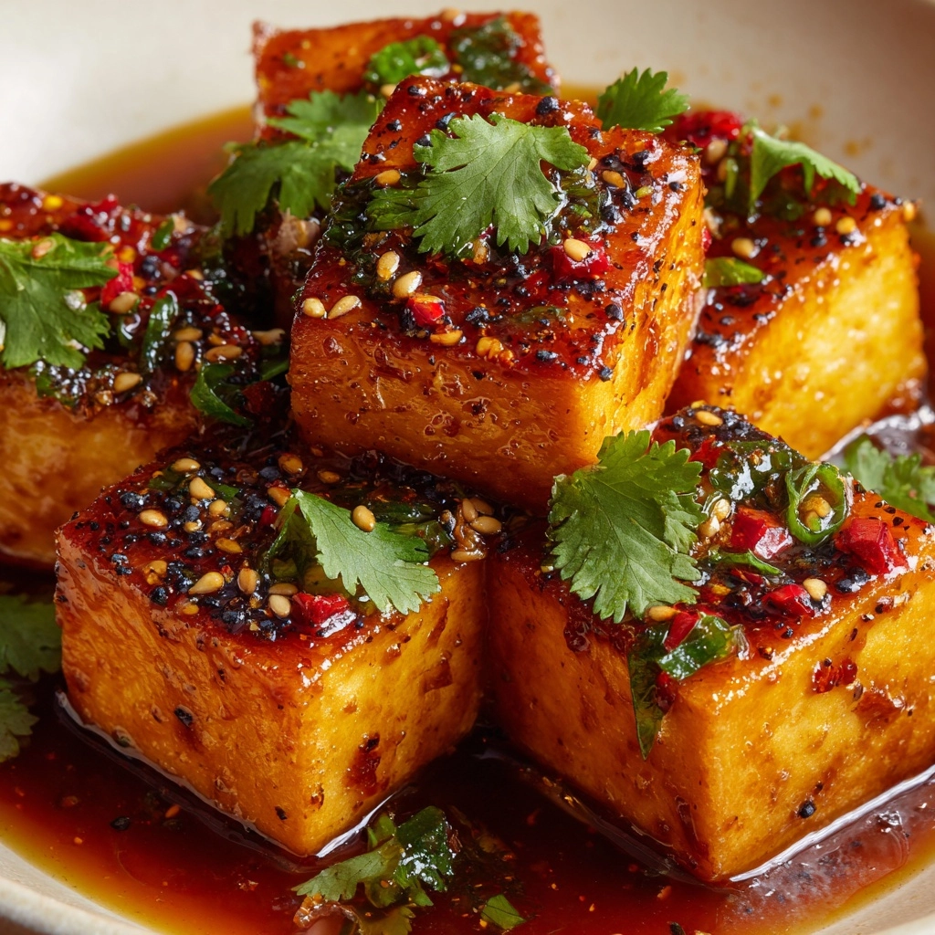 Baked Lemon Pepper Tofu Recipe - Recipe Image