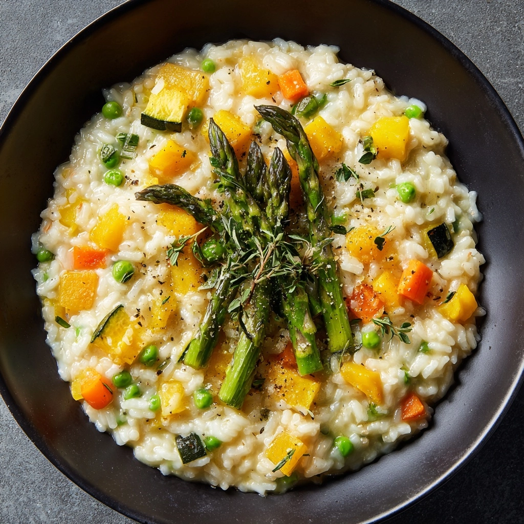 Spring Vegetable Risotto Recipe - Recipe Image