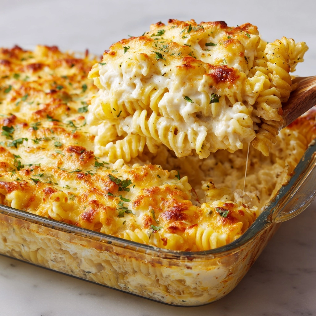 Buffalo Chicken Pasta Bake Recipe - Recipe Image