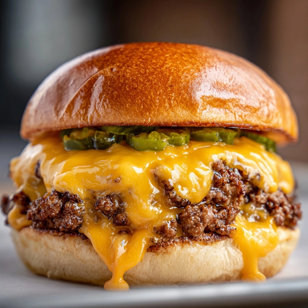 Crockpot Cheeseburgers Recipe - Recipe Image