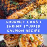 Crab & Shrimp Stuffed Salmon Elegant Seafood Meal Recipe