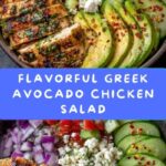 Greek Avocado Chicken Salad Recipe