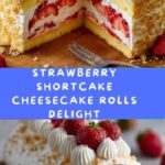Strawberry Shortcake Cheesecake Rolls Recipe