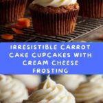 Carrot Cake Cupcakes with Cream Cheese Frosting Recipe