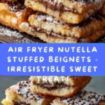 Air Fryer Nutella Stuffed Beignets Recipe
