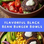 Black Bean Burger Bowls Recipe