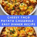Cheesy Taco Potato Casserole Recipe