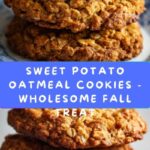 Sweet Potato Oatmeal Cookies Recipe
