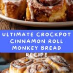 Crockpot Cinnamon Roll Monkey Bread Recipe