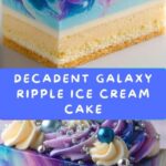Galaxy Ripple Ice Cream Cake Recipe