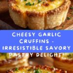Cheesy Garlic Cruffins Recipe