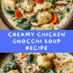 Creamy Chicken Gnocchi Soup