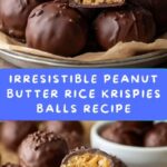 Peanut Butter Balls with Rice Krispies Recipe