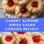 Cherry Almond Amish Sugar Cookies Recipe