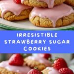 Strawberry Sugar Cookies Recipe