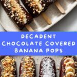 Chocolate Covered Banana Pops Recipe
