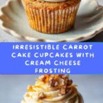 Carrot Cake Cupcakes with Cream Cheese Frosting Recipe
