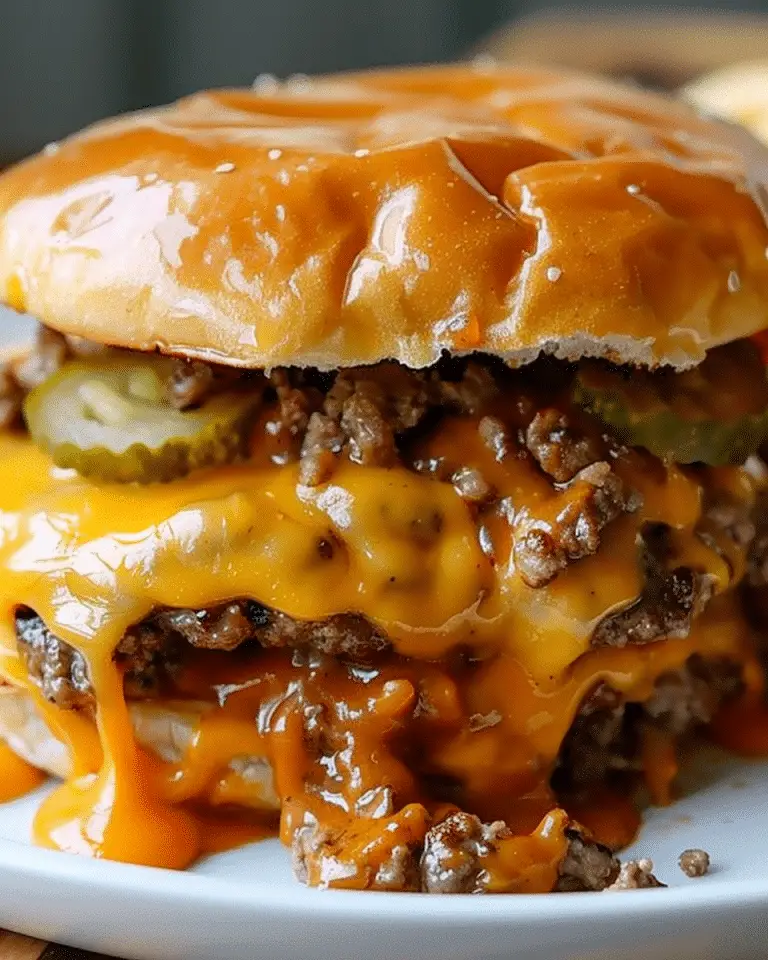 Crockpot Cheeseburgers Recipe