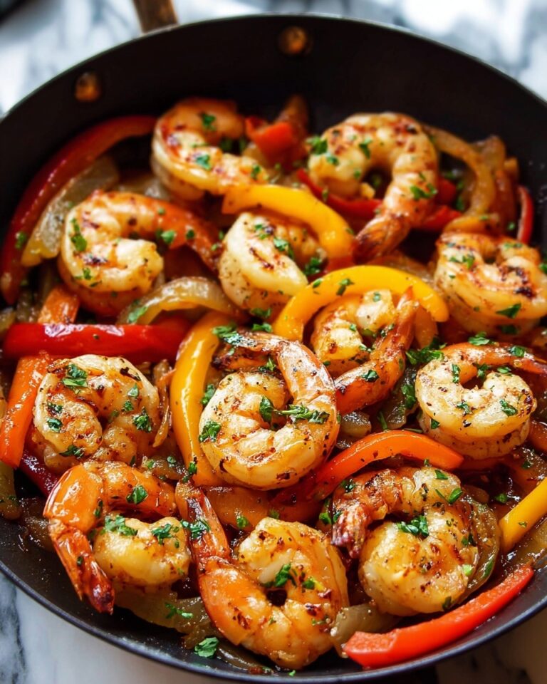 Shrimp Fajitas with Cajun Spices and Cilantro Lime Finish Recipe