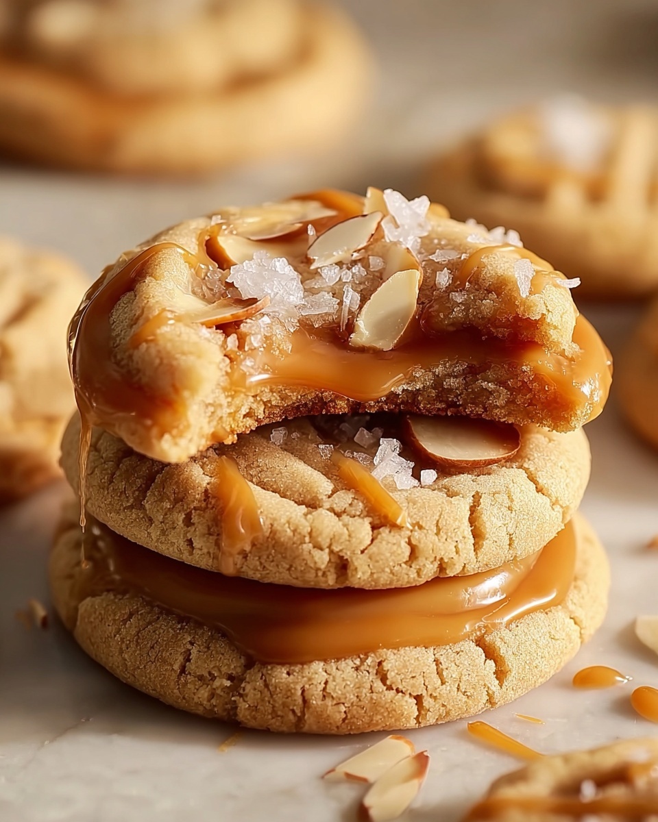 Salted Caramel Cheesecake Cookies Recipe - Recipe Image
