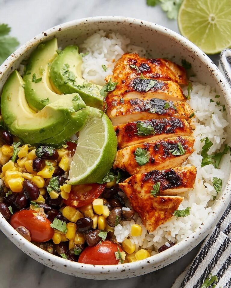 Honey Chipotle Chicken Rice Bowls Recipe