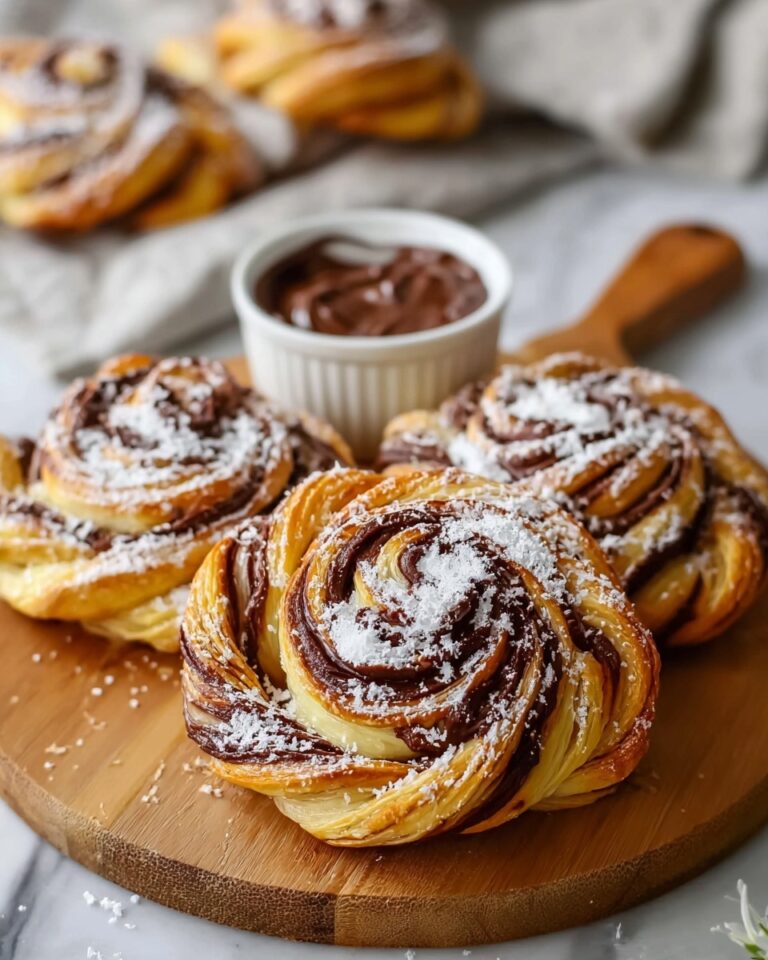 Nutella Puff Pastries Recipe