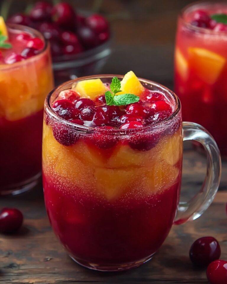 Cranberry Pineapple Festive Punch Recipe