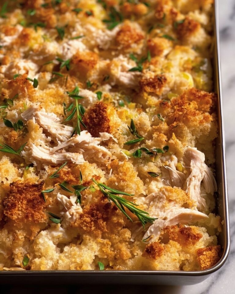 Rotisserie Chicken and Stuffing Casserole Recipe