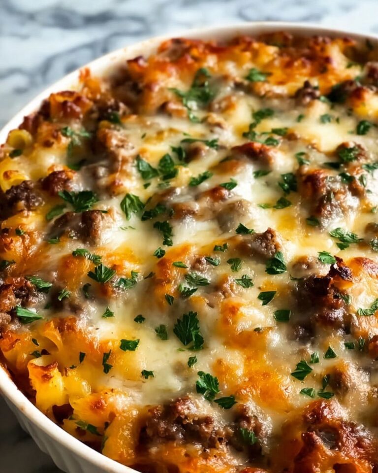 High Protein Spaghetti Casserole Recipe