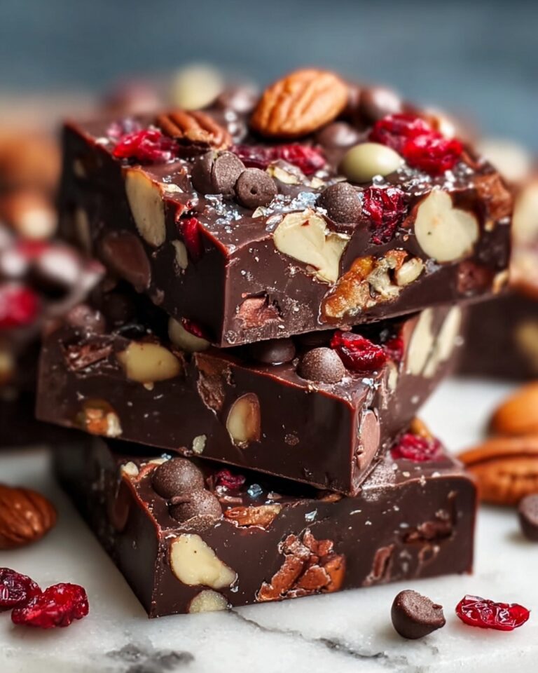 Chocolate Fruit and Nut Bars Recipe