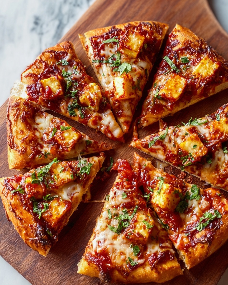 Schezwan Paneer Pizza Recipe - Recipe Image