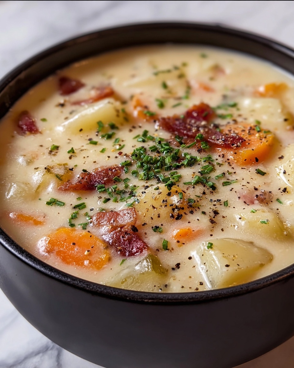 Best Homemade Potato Soup Recipe - Recipe Image