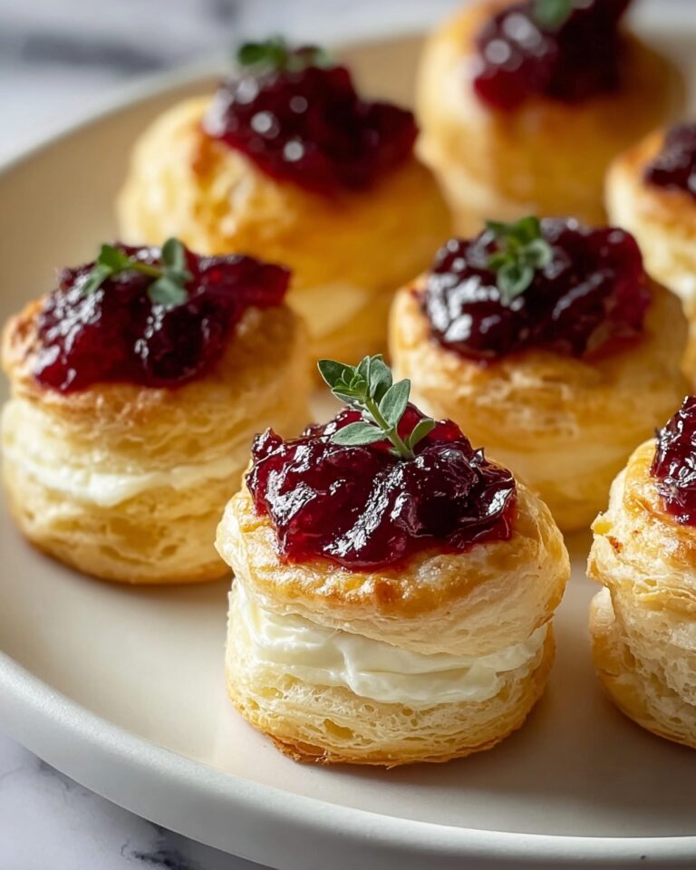 Cranberry Brie Bites Recipe